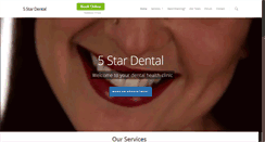 Desktop Screenshot of 5star-dental.com
