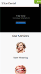 Mobile Screenshot of 5star-dental.com